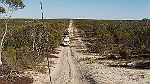 21-Convoy heads down the Border Track